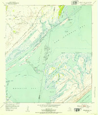 Mesquite Bay 1952 topographic map thumbnail