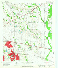 Mesquite 1959 topographic map thumbnail
