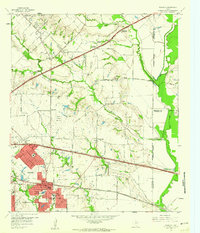 Mesquite 1959 topographic map thumbnail
