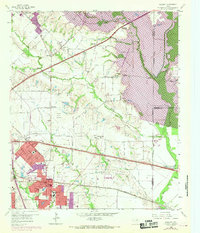 Mesquite 1959 topographic map thumbnail