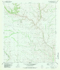 Meyers Canyon 1980 topographic map thumbnail