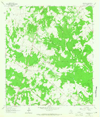 Meyersville 1963 topographic map thumbnail