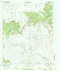 Middle Creek 1969 topographic map thumbnail