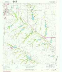 Midlothian 1961 topographic map preview