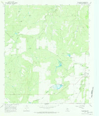 Millersview 1967 topographic map thumbnail