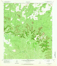 Millican Mountains 1962 topographic map thumbnail