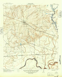 Millican 1913 topographic map preview