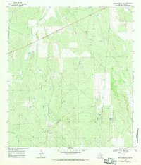 Mills Bennett NW 1968 topographic map thumbnail
