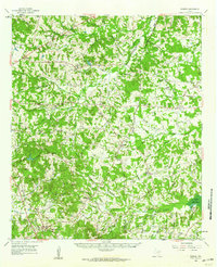 Minden 1960 topographic map preview