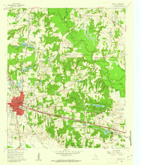 Mineola 1960 topographic map thumbnail