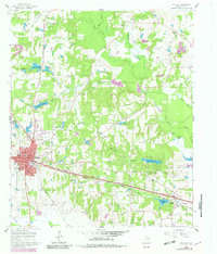 Mineola 1960 topographic map thumbnail