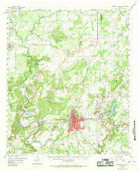 Mineral Wells 1959 topographic map thumbnail