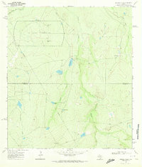 Mirasol Creek 1969 topographic map thumbnail