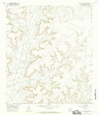 Mitchell Canyon 1967 topographic map preview