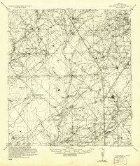 Mogotes Hill 1940 topographic map thumbnail
