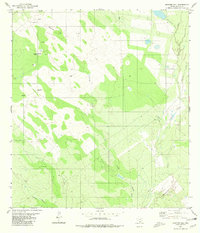 Mogotes Hill 1980 topographic map thumbnail