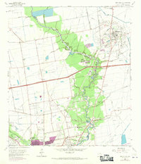 Mont Belvieu 1961 topographic map thumbnail
