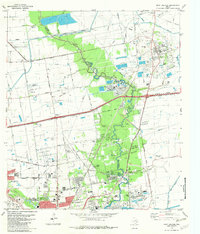 Mont Belvieu 1982 topographic map thumbnail