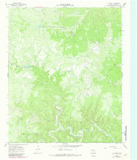 J Y Ranch 1966 topographic map thumbnail