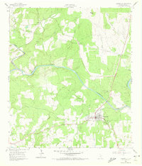 Johnson City 1961 topographic map thumbnail