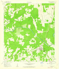 Johnson City 1961 topographic map thumbnail