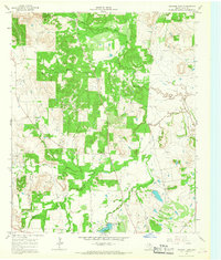 Johnson Lake 1964 topographic map thumbnail