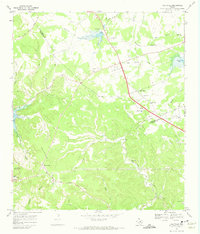 Jollyville 1968 topographic map thumbnail