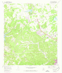 Jollyville 1968 topographic map thumbnail