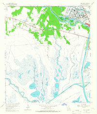 Jones Creek 1963 topographic map thumbnail