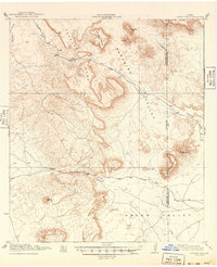 Jordan Gap 1930 topographic map preview