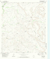 Jordan Gap 1983 topographic map thumbnail