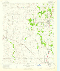 Joshua 1961 topographic map thumbnail