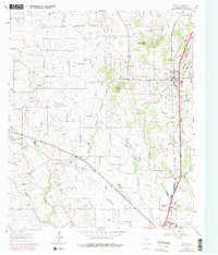 Joshua 1961 topographic map thumbnail