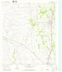 Joshua 1961 topographic map thumbnail