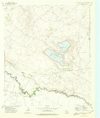 Juan Cordona Lake 1974 topographic map thumbnail