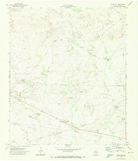 Jumbo Hill 1971 topographic map thumbnail