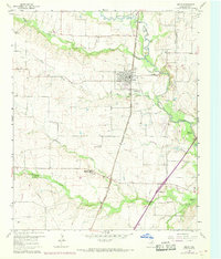 Justin 1960 topographic map thumbnail