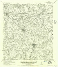 Karnes City 1956 topographic map thumbnail