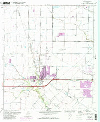 Katy 1971 topographic map preview