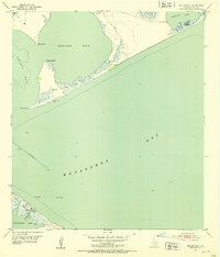 Keller Bay 1951 topographic map thumbnail