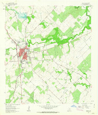 Kenedy 1961 topographic map preview