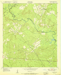Kennard NE 1951 topographic map thumbnail
