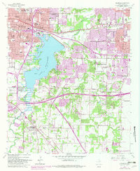 Kennedale 1959 topographic map preview