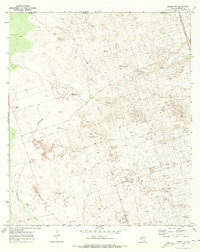Kermit NW 1970 topographic map thumbnail
