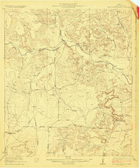 Ketchum Mountain 1923 topographic map thumbnail