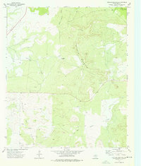 Ketchum Mountain 1973 topographic map thumbnail