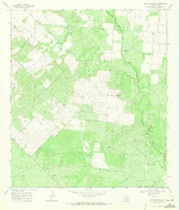 Keystone Ranch 1968 topographic map thumbnail