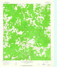 Kildare 1962 topographic map thumbnail
