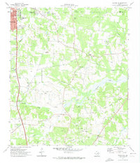 Kilgore SE 1971 topographic map thumbnail
