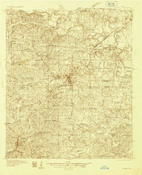 Kilgore 1936 topographic map thumbnail